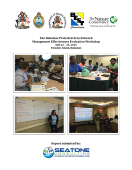 The Bahamas Protected Area Network Management Effectiveness Evaluation Workshop Report