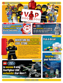 Ouverture Du Premier Lego ® Store En France!