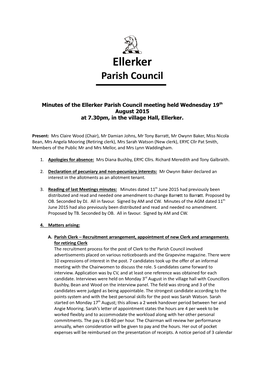 Ellerker Parish Council