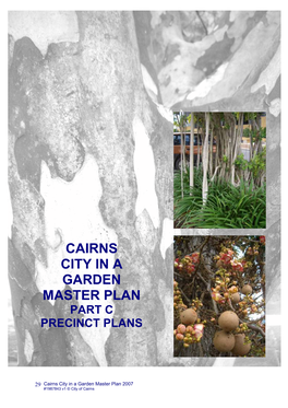 Cairns City in a Garden Master Plan 2007 #1987843 V1 © City of Cairns Table of Contents