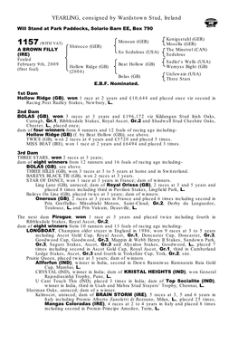 Tattersalls October Yearling Sale Book 1