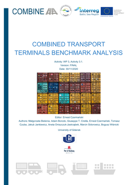 Combined Transport Terminals Benchmark Analysis