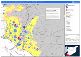 Jordan Lebanon Southern Syria: Population