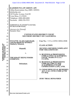 Amended Complaint