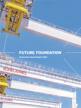 Konecranes Annual Report 2016 GROWTH