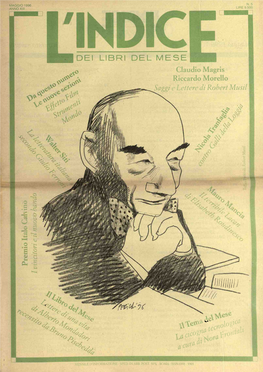 Saggi Claudio Magris Riccardo Morello E Lettere Di Robert Musil