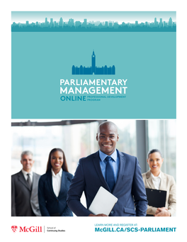 Management Professional Development Online Program