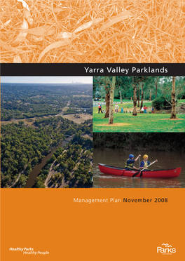 Yarra Valley Parklands Management Plan, Parks