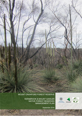 Kersbrook and Mount Gawler Native Forest Reserves Management Plan, Forestrysa, South Australia
