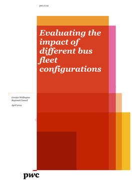 Evaluating the Impact of Different Bus Fleet Configurations