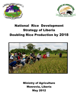 National Rice Development Strategy of Liberia Doubling Rice Production by 2008