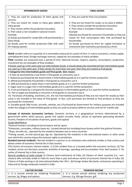 ARINDAM Page 1 Stock Variable Refers to a Quantity of a Commodity