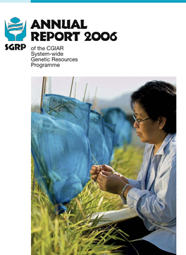 Annual Report SGRP 2006