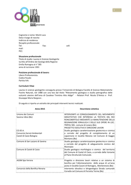 CV Luca Monti Geologo.Pdf