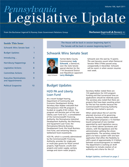 Legislative Update