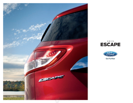 2015 Ford Escape Brochure