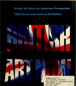 British Art Now: an American Perspective