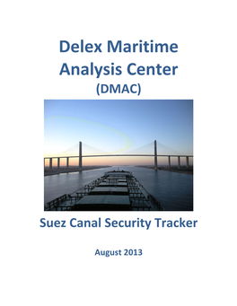 Delex Maritime Analysis Center (DMAC)