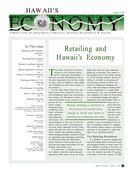 Retailing and Hawaii's Economy