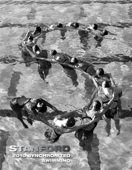 Stanford 2010 Synchronized Swimming