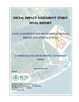 Social Impact Assessment Study Final Report