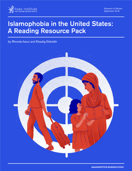 Islamophobia in the United States: a Reading Resource Pack by Rhonda Itaoui and Elsadig Elsheikh