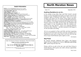 North Moreton News Useful Information