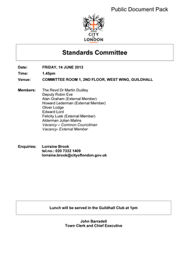 Standards Committee