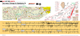 Two Ways: Chicago to Galesburg, Ill