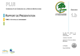 Rapport De Presentation