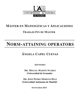 Norm-Attaining Operators