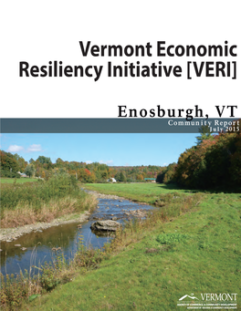 Vermont Economic Resiliency Initiative: Enosburgh Town And