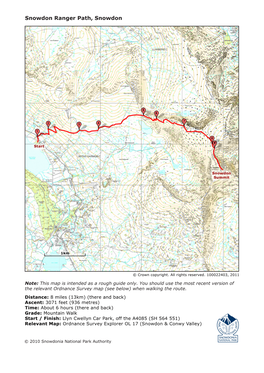 Snowdon Ranger Path, Snowdon