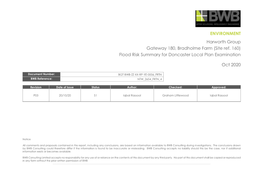 BGT-BWB-ZZ-XX-RP-YE-0006 Site 160 Flood Risk Review -Final