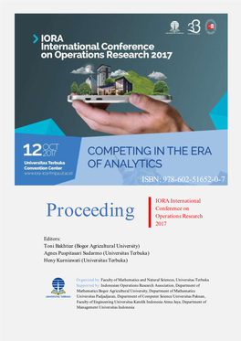 Proceeding Operations Research 2017