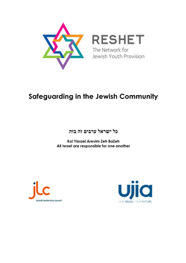 Safeguarding in the Jewish Community