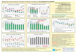 St Cuthbert W Tockholes in the Deanery of BLACKBURN with DARWEN Parish Census and Deprivation Summary 2