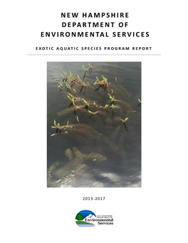 Exotic Aquatic Species Program 2013-2017.Pdf