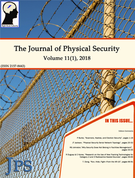 The Journal of Physical Security (JPS)