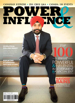 Navdeep Bains the ‘Minister of E Verything’