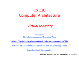 Virtual Memory