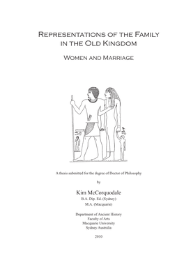 Representations of the Family in the Old Kingdom