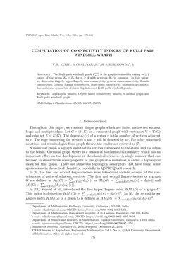 Computation of Connectivity Indices of Kulli Path Windmill Graph