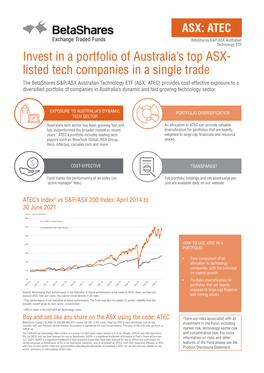 Invest in a Portfolio of Australia's Top