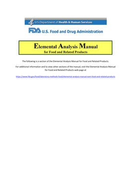 EAM 4.10 High Performance Liquid Chromatography-Inductively Coupled