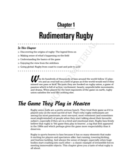 Rudimentary Rugby