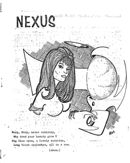 NEXUS 3- 50 Copies for OMPA Bill Febb :: Haven't Heard from You for a While Bill;; Comments Please ? Bill Temple:: ’We Know About You, Don't Reply