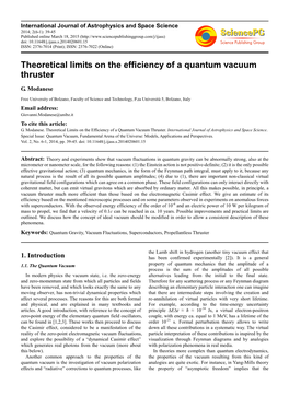 Theoretical Limits on the Efficiency of a Quantum Vacuum Thruster