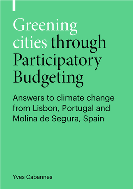 Greening Citiesthrough Participatory Budgeting