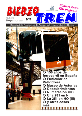 Nº4 150 Años De Ferrocarril En España Funicular De Vallvidrera Museo
